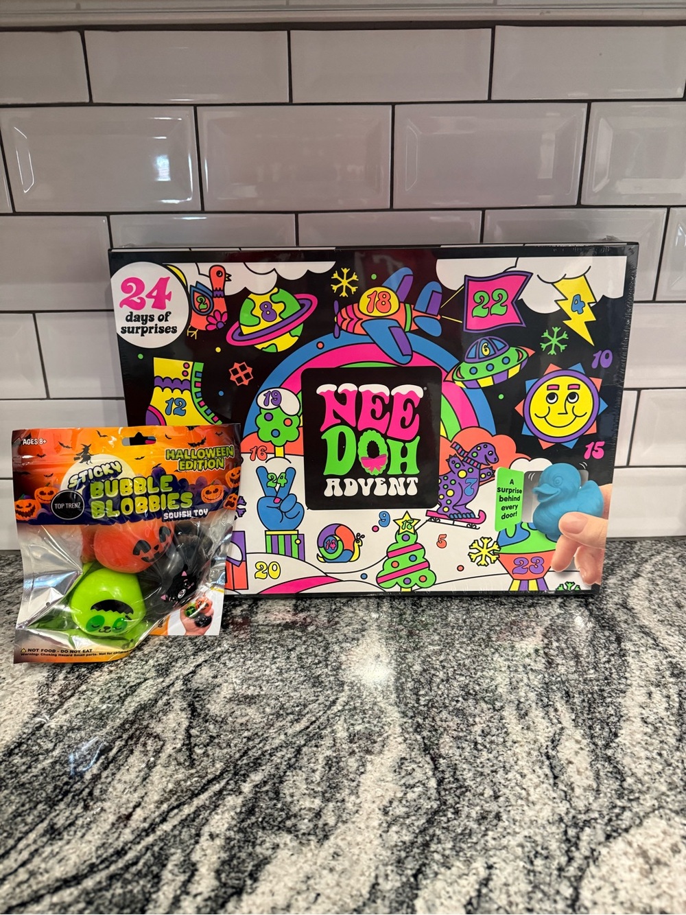 Calendar - Multicolor Squishy Surprise Set